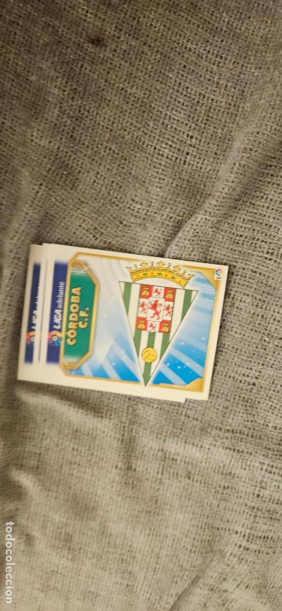 Cromos de F&uacute;tbol: escudo cordoba este 2011 2012 11 12 sin pegar trading card