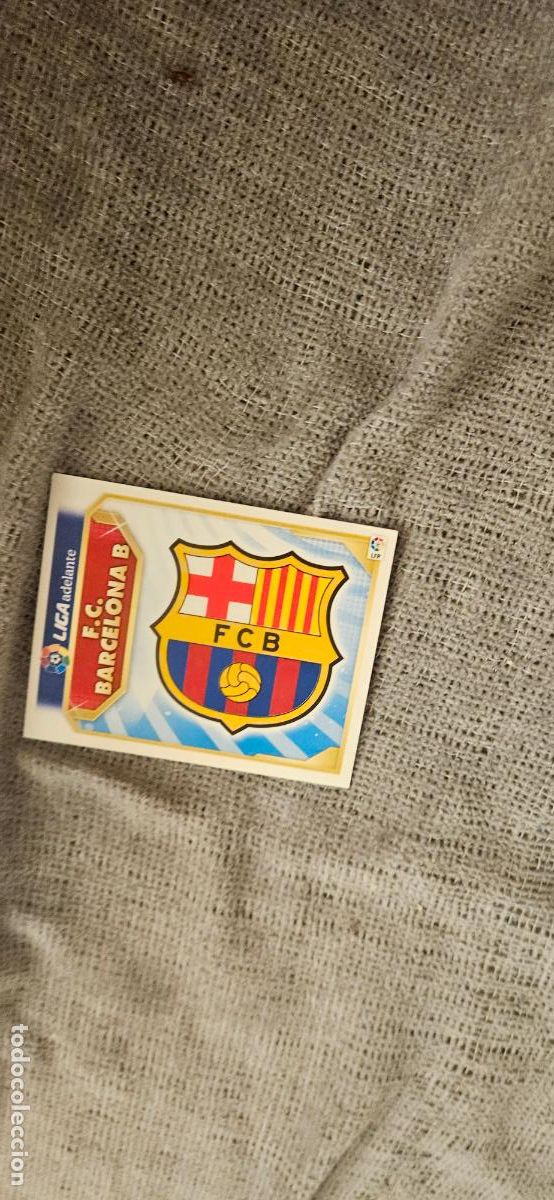 Cromos de F&uacute;tbol: escudo barcelona B este 2011 2012 11 12 sin pegar trading card