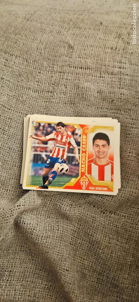 Cromos de F&uacute;tbol: sporting de gijon nacho cases este 2011 2012 11 12 sin pegar trading card