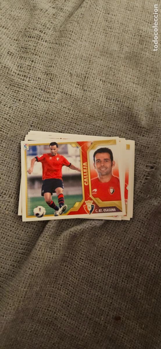 Cromos de F&uacute;tbol: osasuna calleja este 2011 2012 11 12 sin pegar trading card