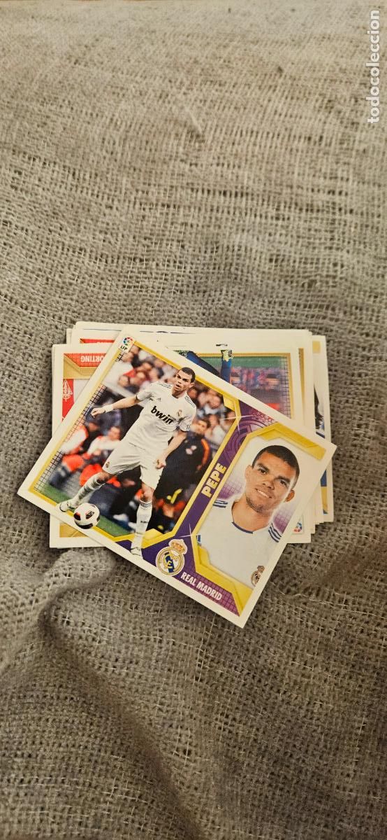 Cromos de F&uacute;tbol: pepe real madrid este 2011 2012 11 12 sin pegar trading card