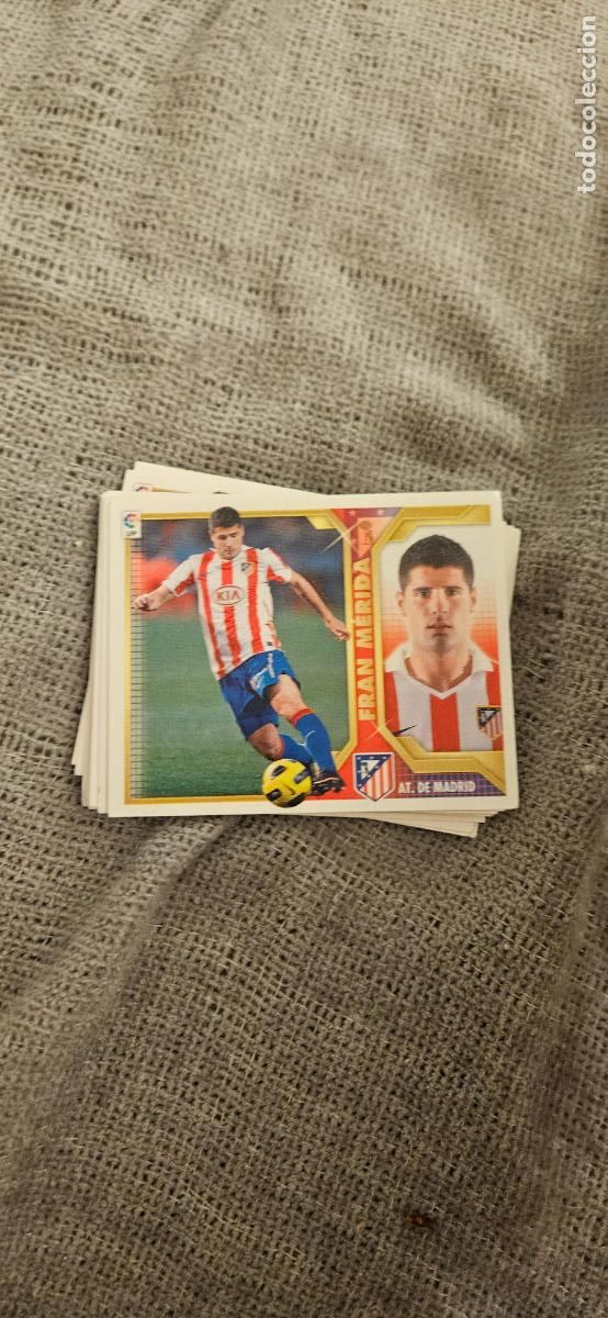 Cromos de F&uacute;tbol: atletico de madrid fran merida este 2011 2012 11 12 sin pegar trading card