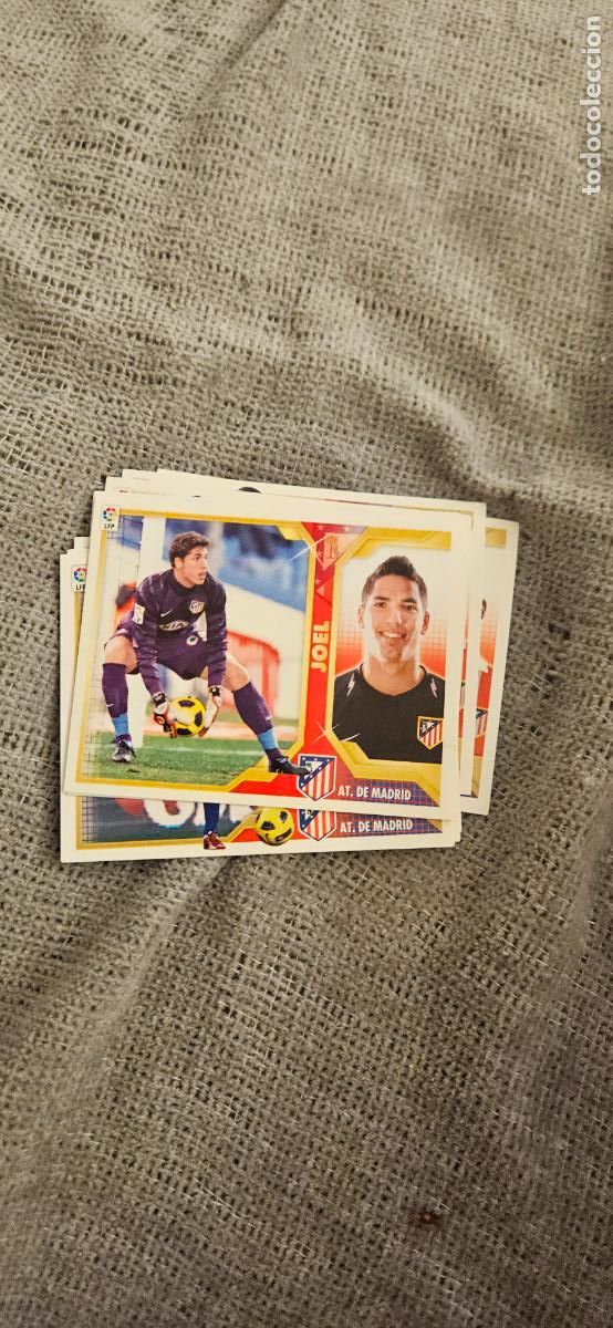 Cromos de F&uacute;tbol: atletico de madrid joel este 2011 2012 11 12 sin pegar trading card