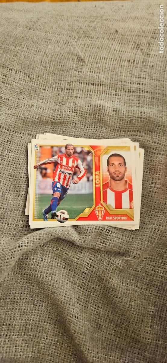 Cromos de F&uacute;tbol: sporting de gijon lora este 2011 2012 11 12 sin pegar trading card