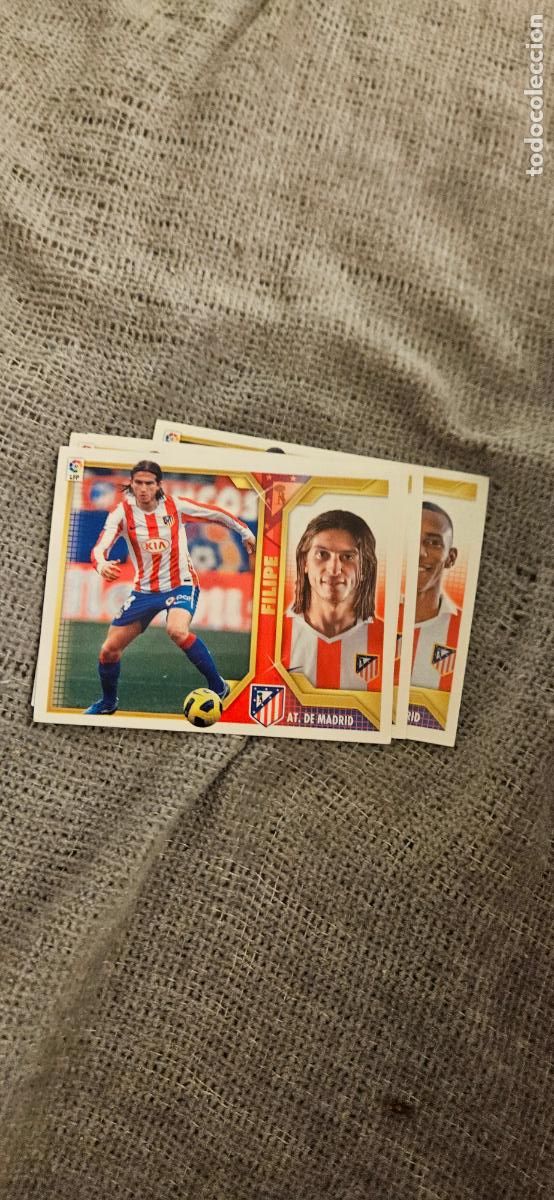 Cromos de F&uacute;tbol: atletico de madrid filipe este 2011 2012 11 12 sin pegar trading card