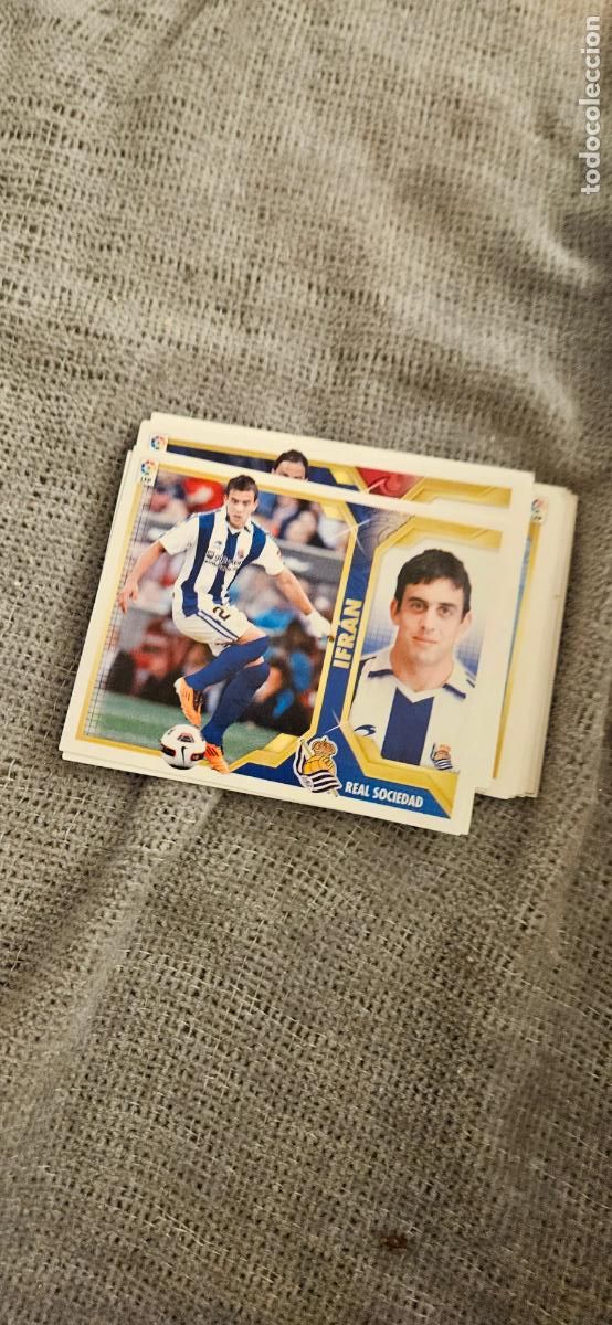Cromos de F&uacute;tbol: real sociedad este ifran 2011 2012 11 12 sin pegar trading card