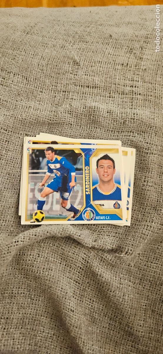 Cromos de F&uacute;tbol: getafe sardinero este 2011 2012 11 12 sin pegar trading card