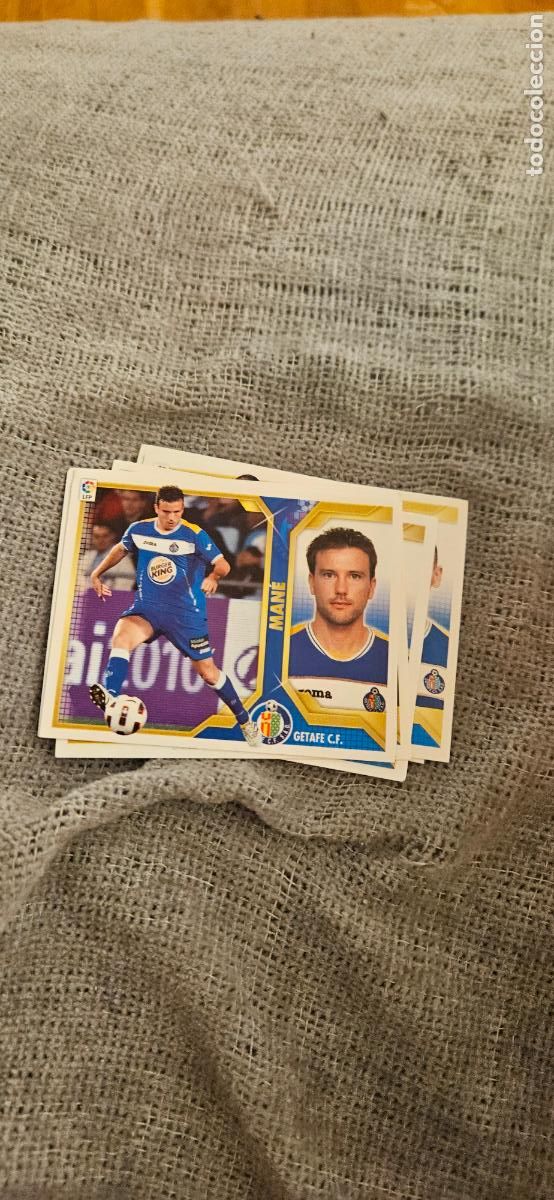 Figurine di Calcio: getafe mane este 2011 2012 11 12 sin pegar trading card