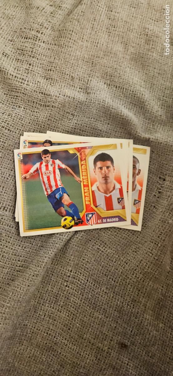 Figurine di Calcio: atletico de madrid fran merida este 2011 2012 11 12 sin pegar trading card