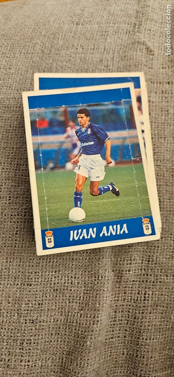 Figurine di Calcio: oviedo ivan ania panini 1997 1998 97 98 pop up dificil trading card