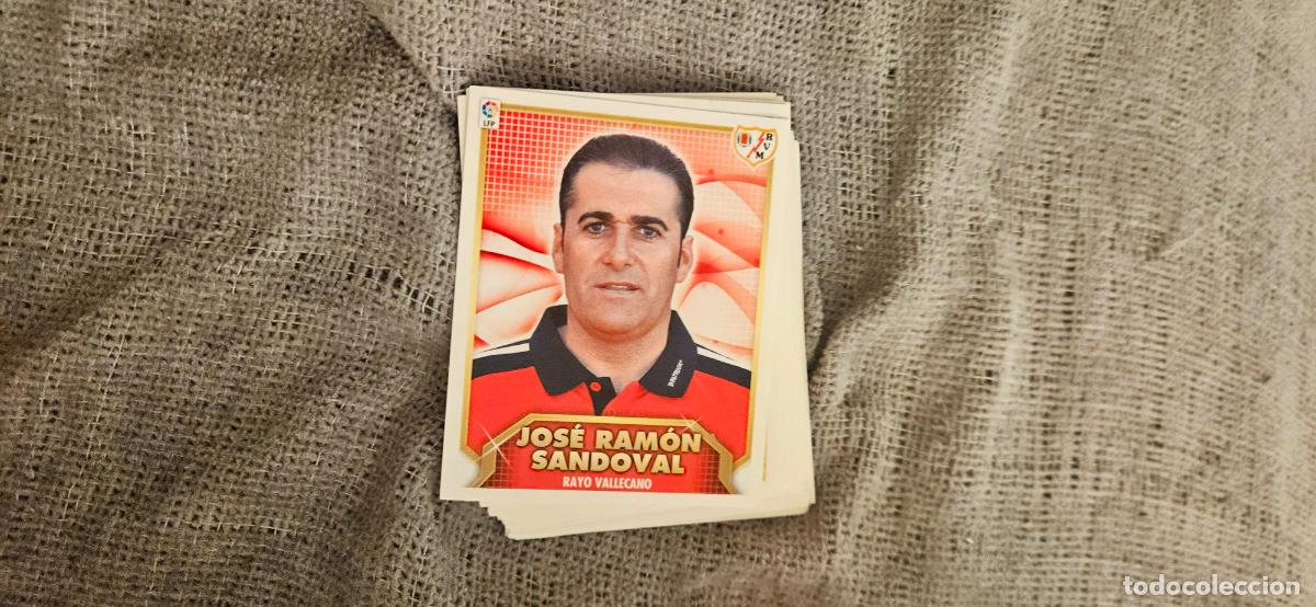 Figurine di Calcio: rayo vallecano sandoval este 2011 2012 11 12 sin pegar trading card