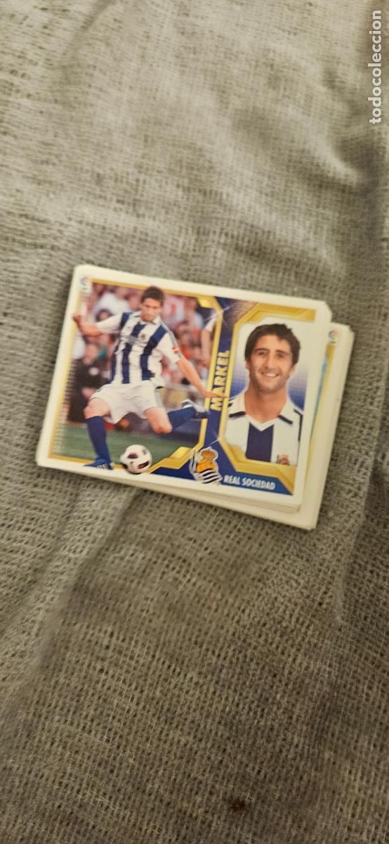 Cromos de F&uacute;tbol: real sociedad este markel 2011 2012 11 12 sin pegar trading card