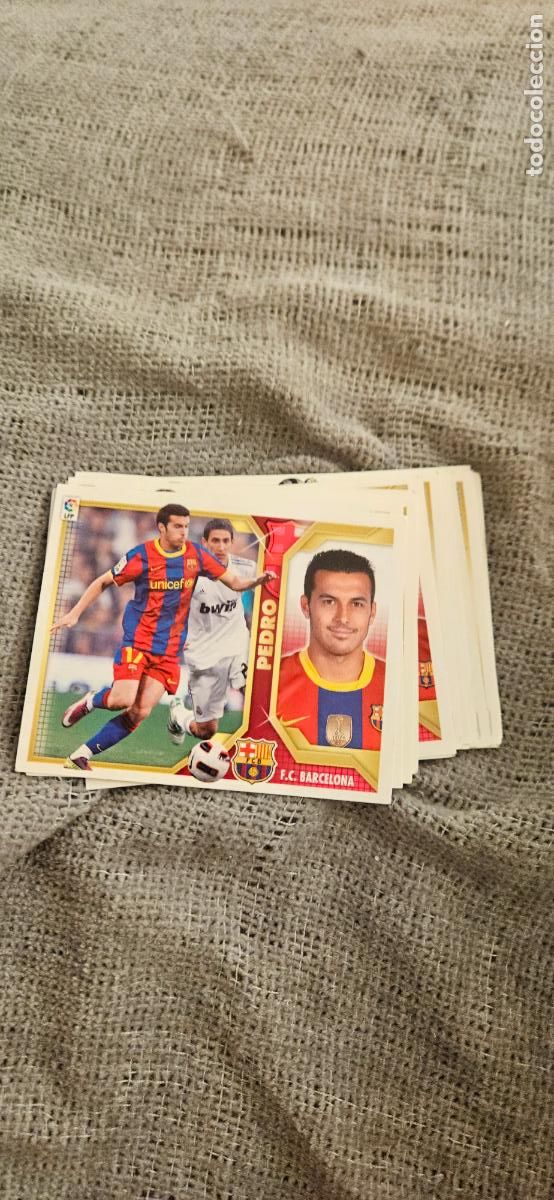 Figurine di Calcio: barcelona pedro este 2011 2012 11 12 sin pegar trading card
