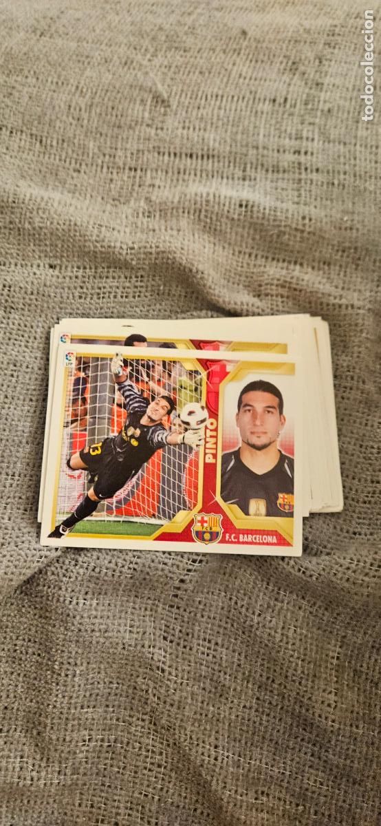 Figurine di Calcio: barcelona pinto este 2011 2012 11 12 sin pegar trading card
