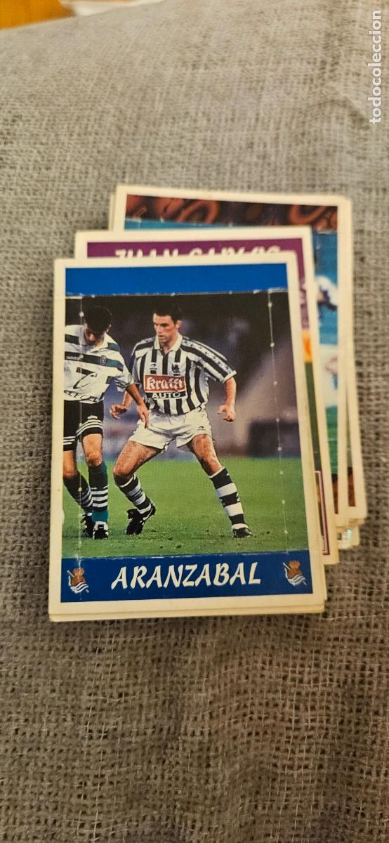 Cromos de F&uacute;tbol: real sociedad aranzabal panini 1997 1998 97 98 pop up dificil trading card