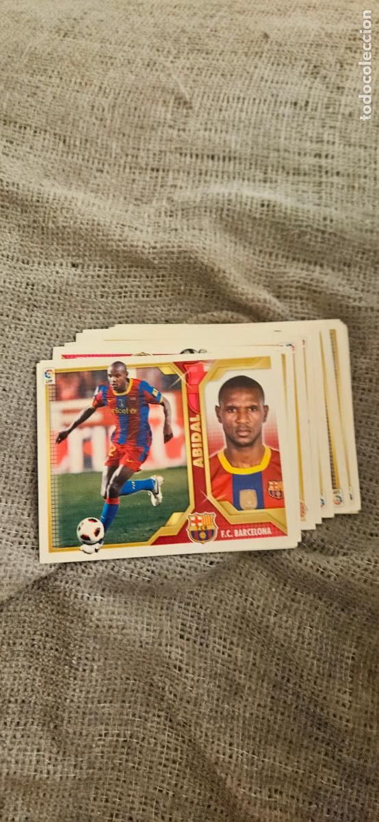 Cromos de Futebol: barcelona abidal este 2011 2012 11 12 sin pegar trading card