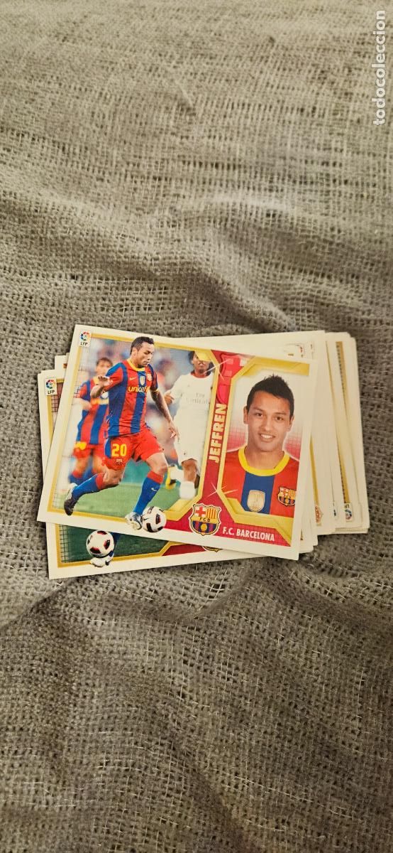 Cromos de Futebol: barcelona jefren este 2011 2012 11 12 sin pegar trading card
