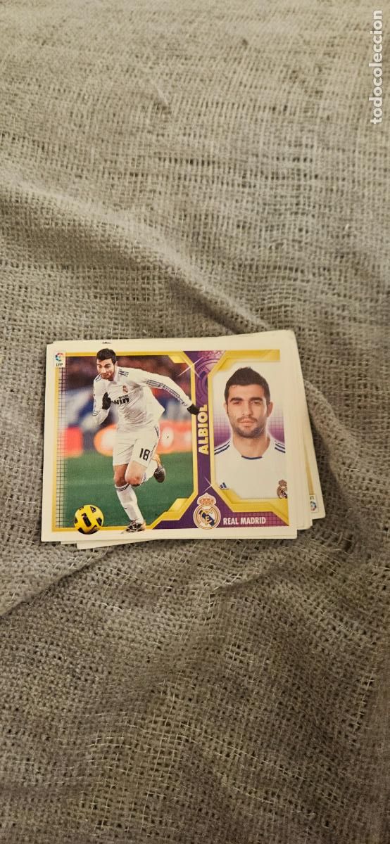 Cromos de Futebol: real madrid albiol este 2011 2012 11 12 sin pegar trading card