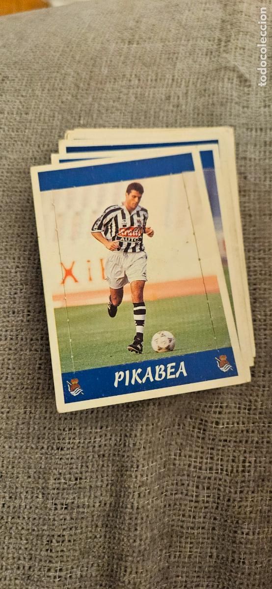 Cartes &agrave; collectionner de Football: real sociedadpikabea panini 1997 1998 97 98 pop up dificil trading card