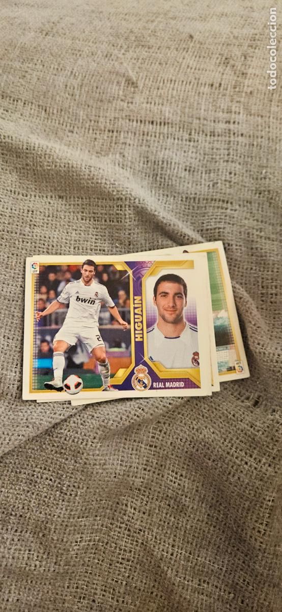 Cartes &agrave; collectionner de Football: real madrid higuain este 2011 2012 11 12 sin pegar trading card