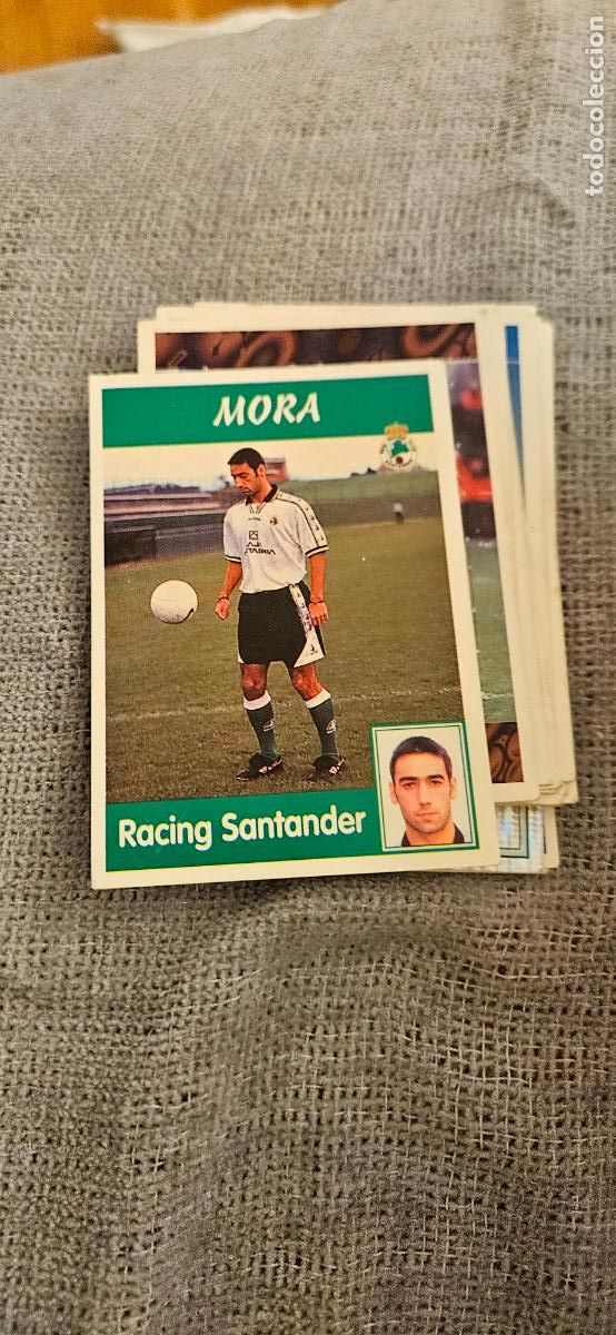 Cartes &agrave; collectionner de Football: mora racing de santander 200a panini 1997 1998 97 98 pop up dificil trading card
