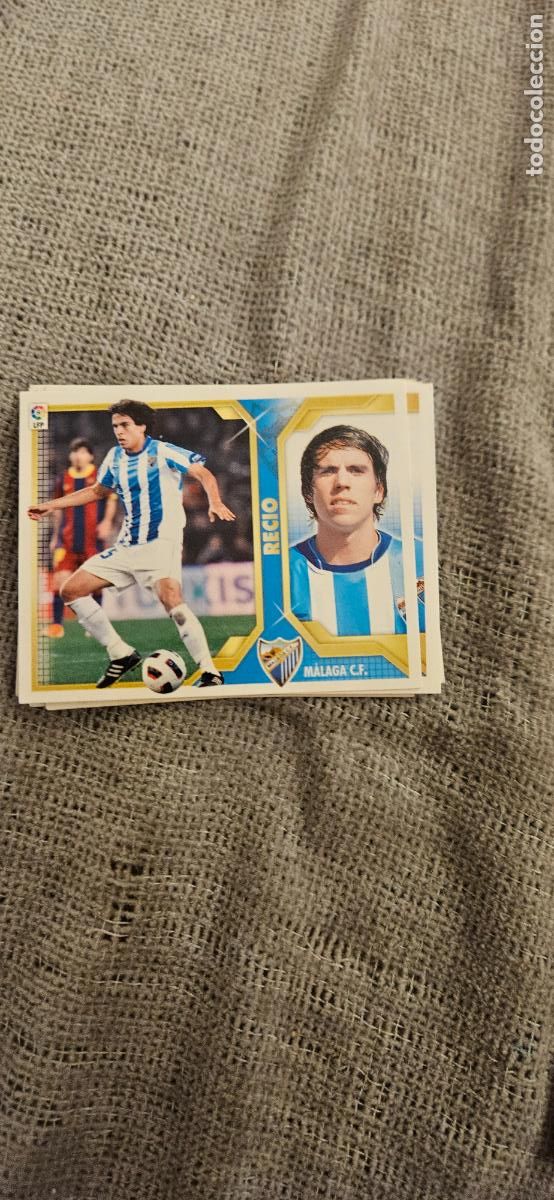 Football Stickers: MALAGA recio este 2011 2012 11 12 sin pegar trading card