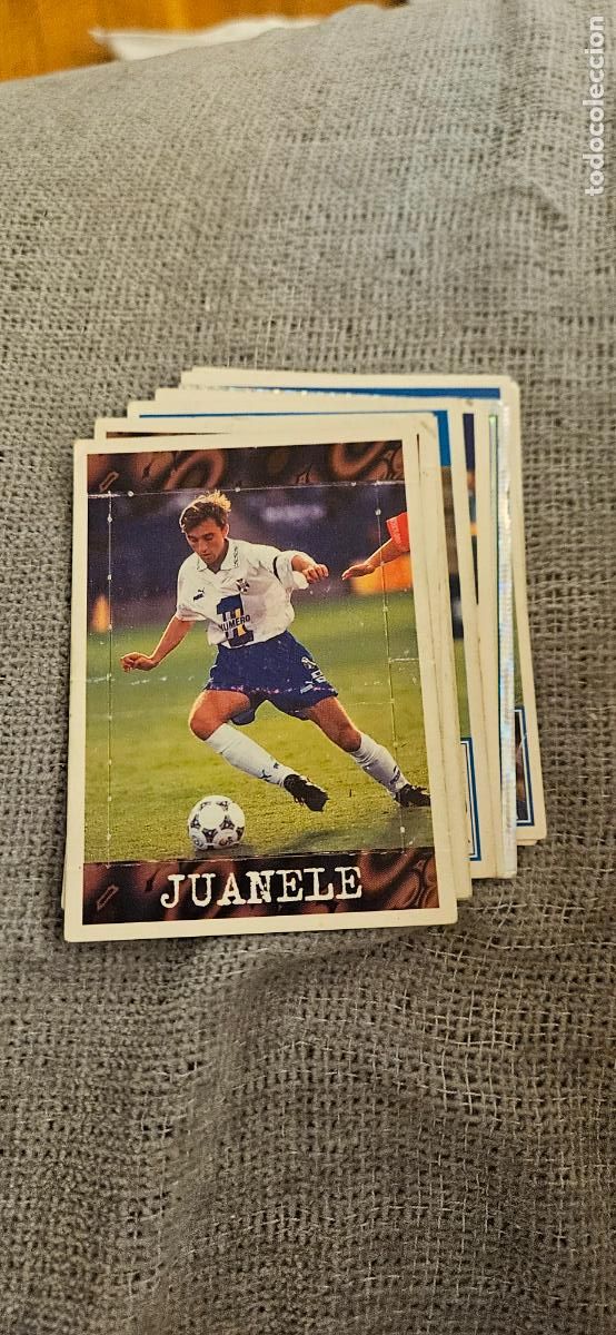 Football Stickers: juanele tenerife panini 1997 1998 97 98 pop up dificil trading card