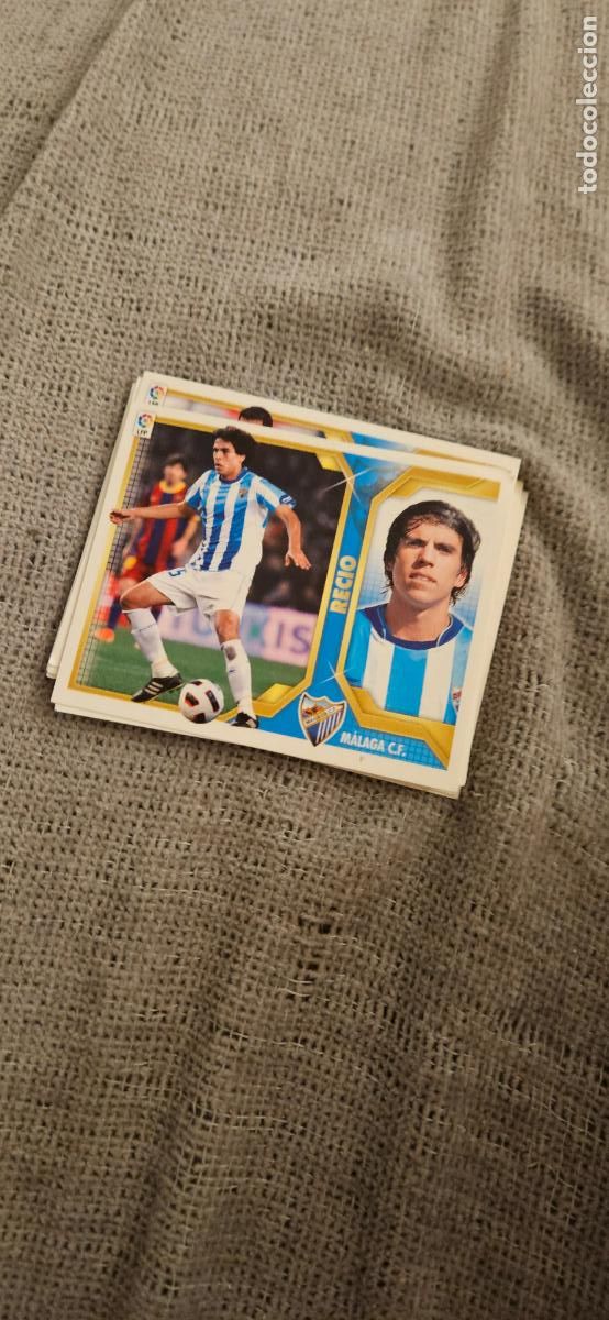 Football Stickers: MALAGA recio este 2011 2012 11 12 sin pegar trading card