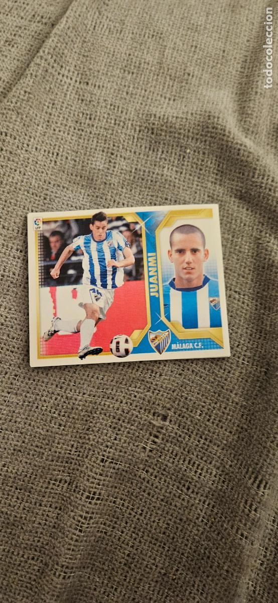 Football Stickers: MALAGAjuanmi este 2011 2012 11 12 sin pegar trading card