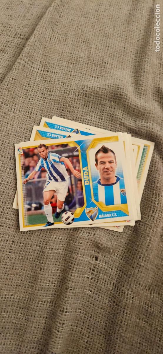 Football Stickers: MALAGA duda este 2011 2012 11 12 sin pegar trading card
