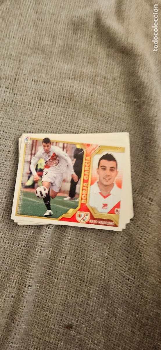Football Stickers: rayo vallecano borja garcia este 2011 2012 11 12 sin pegar trading card