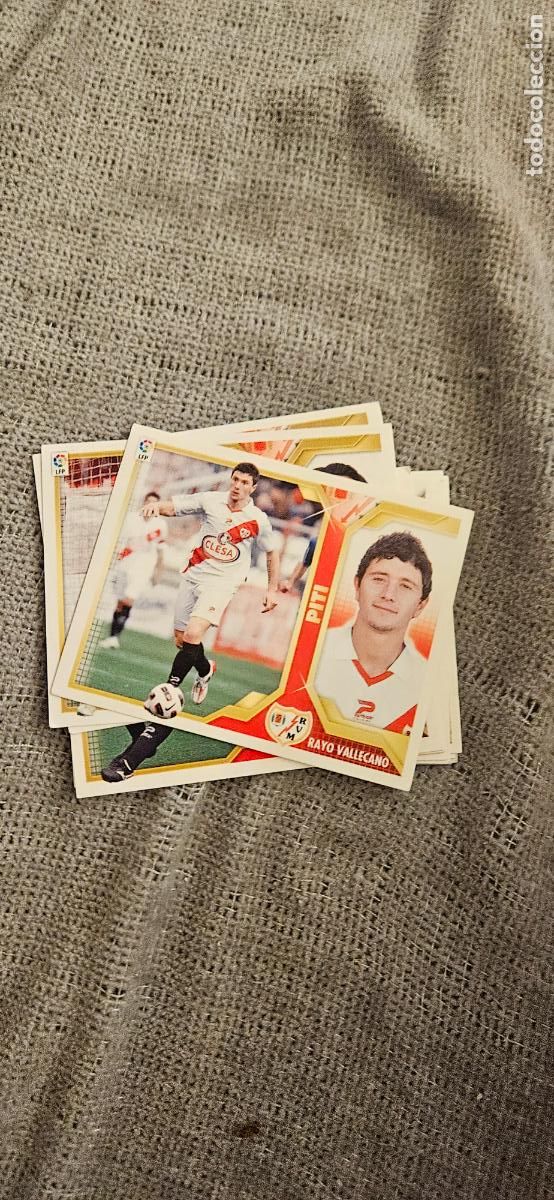 Football Stickers: rayo vallecano piti este 2011 2012 11 12 sin pegar trading card