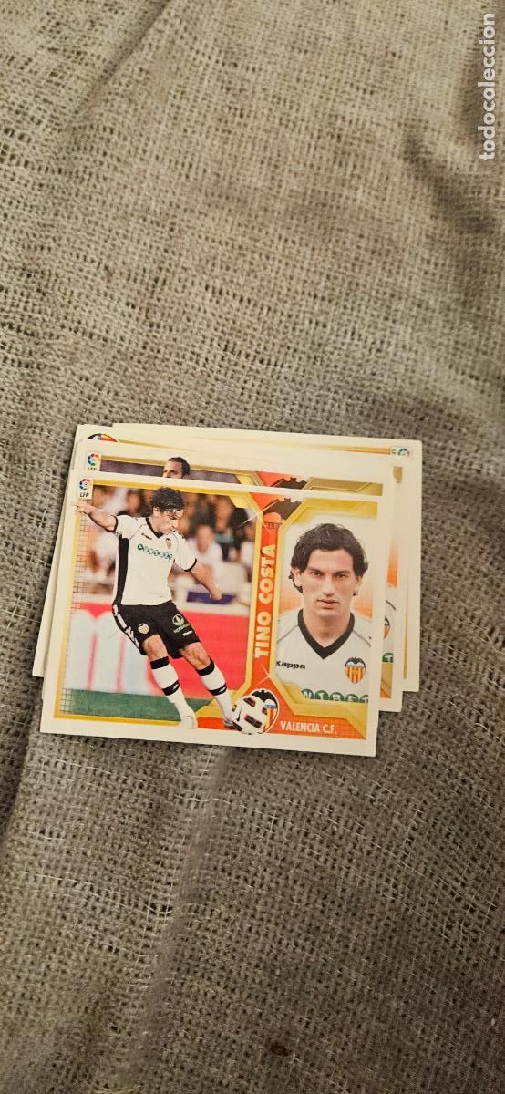 Football Stickers: valencia costa este 2011 2012 11 12 sin pegar trading card