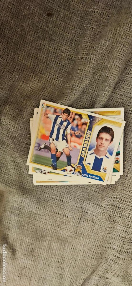 Cromos de F&uacute;tbol: real sociedad aramburu este 2011 2012 11 12 sin pegar trading card