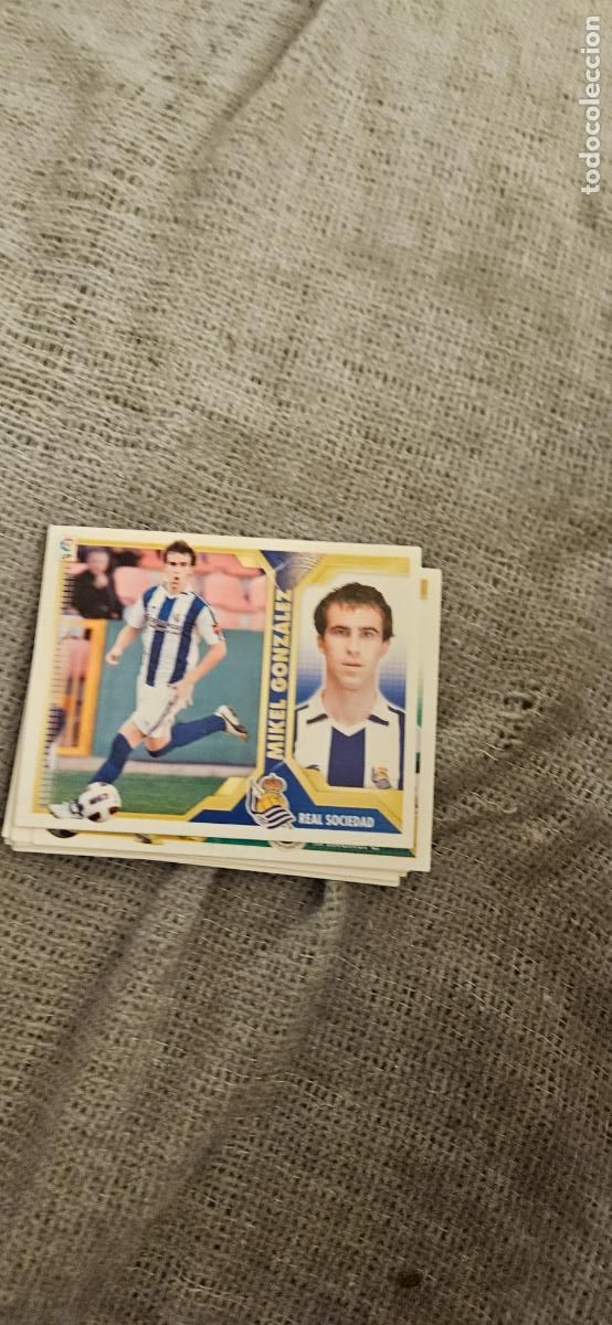 Cromos de F&uacute;tbol: real sociedad mikel gonzalez este 2011 2012 11 12 sin pegar trading card
