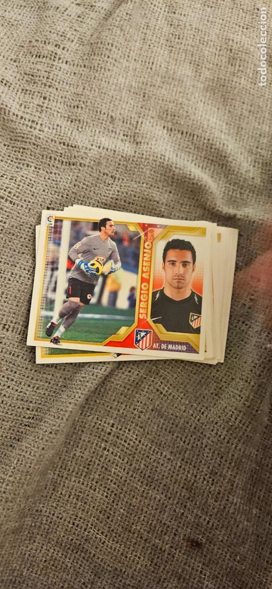 Football Stickers: atletico de madrid asenjo este 2011 2012 11 12 sin pegar trading card