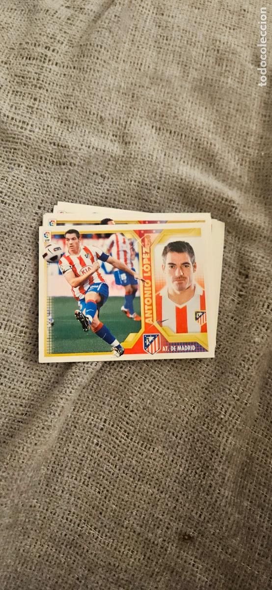 Football Stickers: atletico de madrid lopez este 2011 2012 11 12 sin pegar trading card