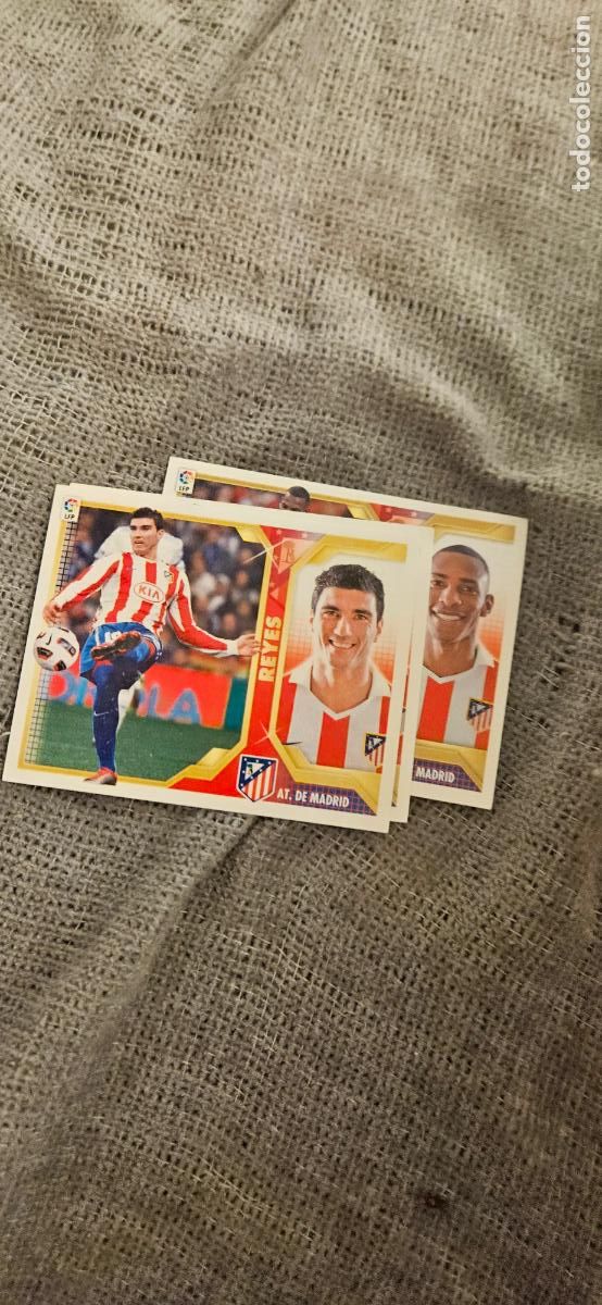 Cromos de F&uacute;tbol: atletico de madrid reyes este 2011 2012 11 12 sin pegar trading card