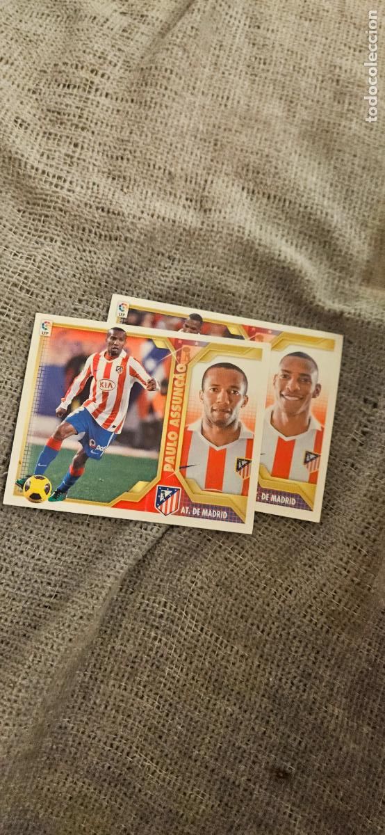 Cromos de F&uacute;tbol: atletico de madrid assuncao este 2011 2012 11 12 sin pegar trading card