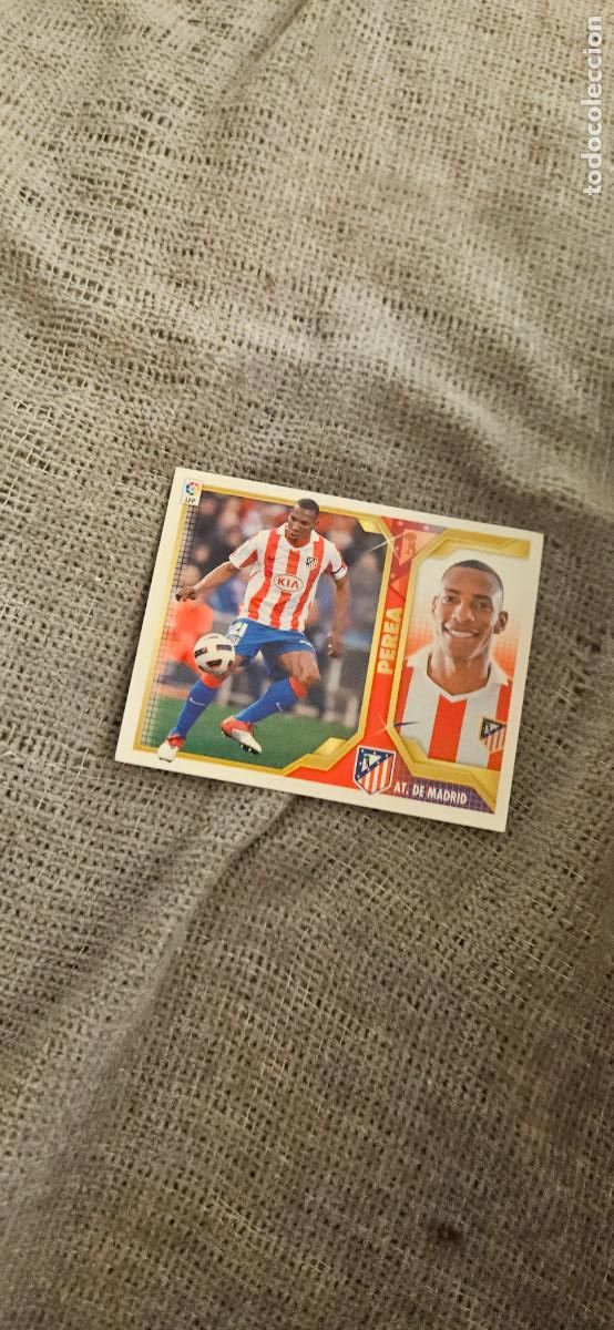 Cromos de F&uacute;tbol: atletico de madrid perea este 2011 2012 11 12 sin pegar trading card