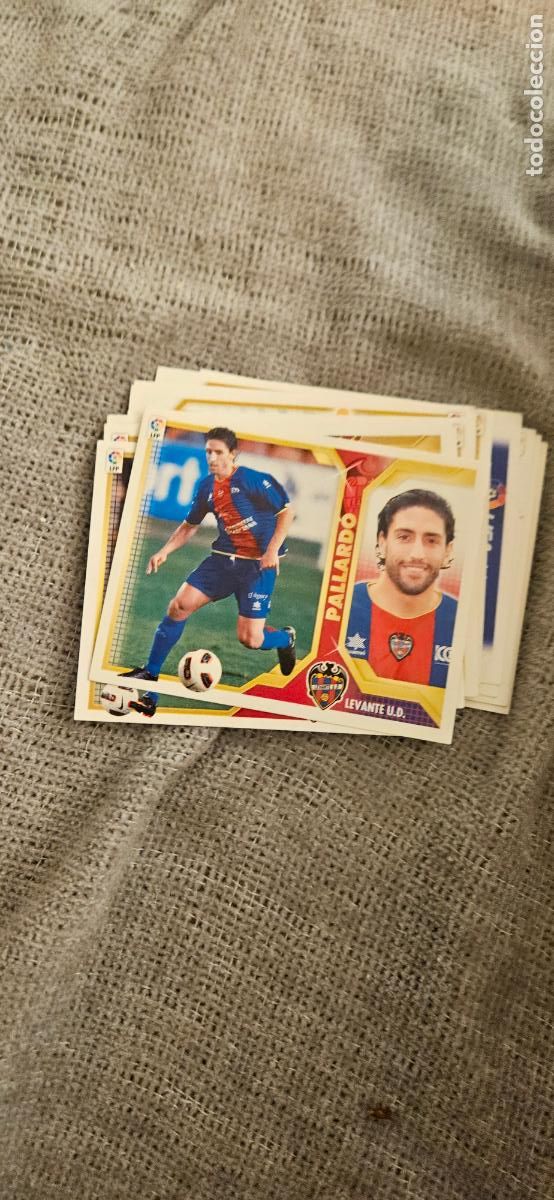Cromos de F&uacute;tbol: levante pallardo este 2011 2012 11 12 sin pegar trading card