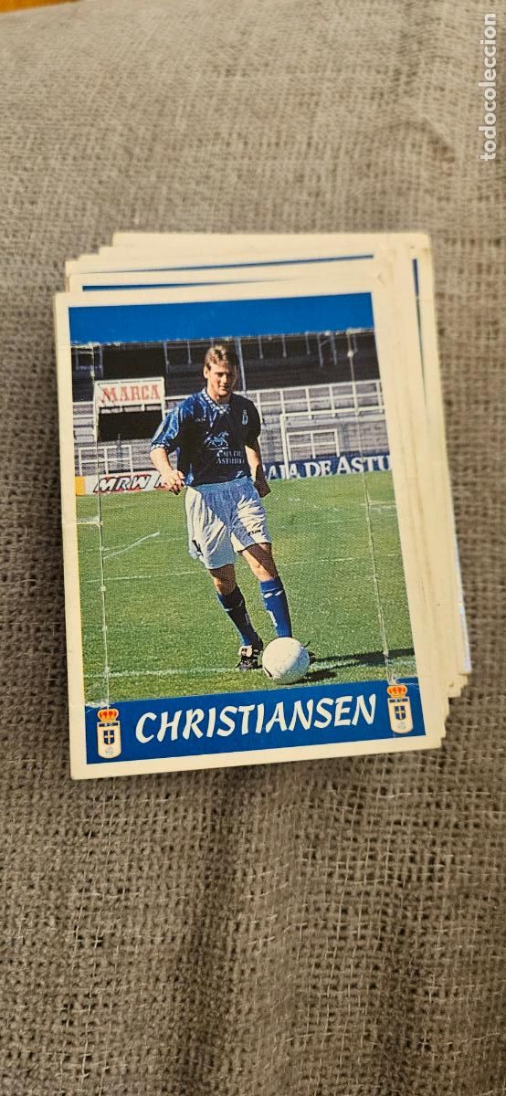 Cromos de F&uacute;tbol: oviedo christiansen panini 1997 1998 97 98 pop up dificil trading card