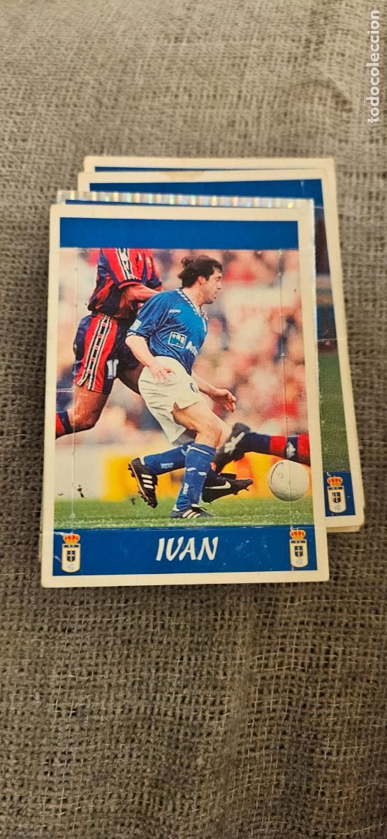 Cromos de F&uacute;tbol: oviedo ivan panini 1997 1998 97 98 pop up dificil trading card