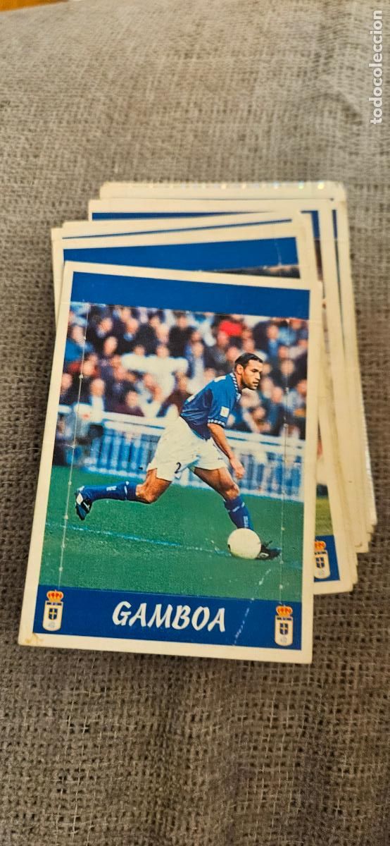 Cromos de F&uacute;tbol: oviedo gamboa panini 1997 1998 97 98 pop up dificil trading card