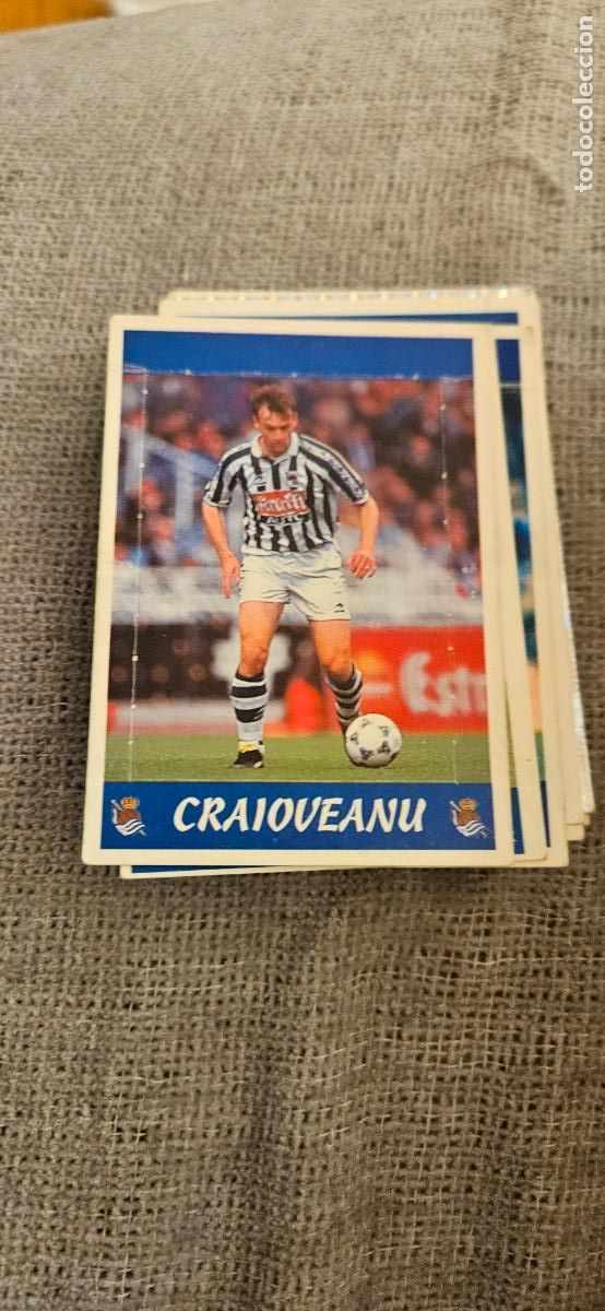 Cromos de F&uacute;tbol: real sociedad craioveanu 126 con numero panini 1997 1998 97 98 pop up dificil trading card