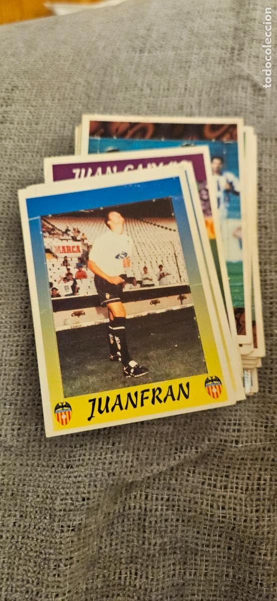 Cromos de F&uacute;tbol: valencia juanfran 135 panini 1997 1998 97 98 pop up dificil trading card