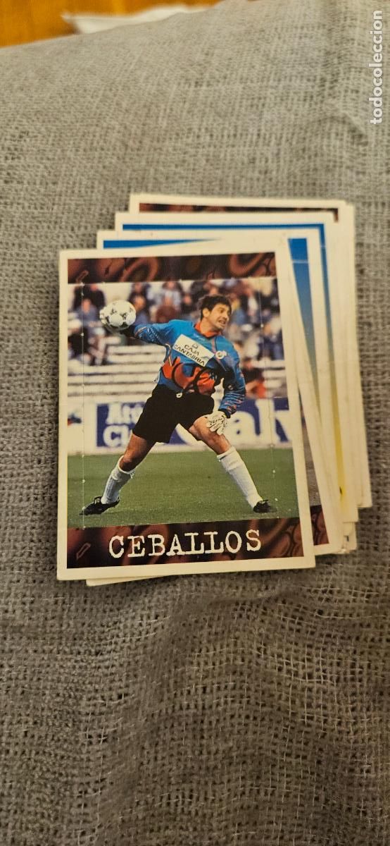 Cromos de F&uacute;tbol: ceballos racing de santander panini 1997 1998 97 98 pop up dificil trading card