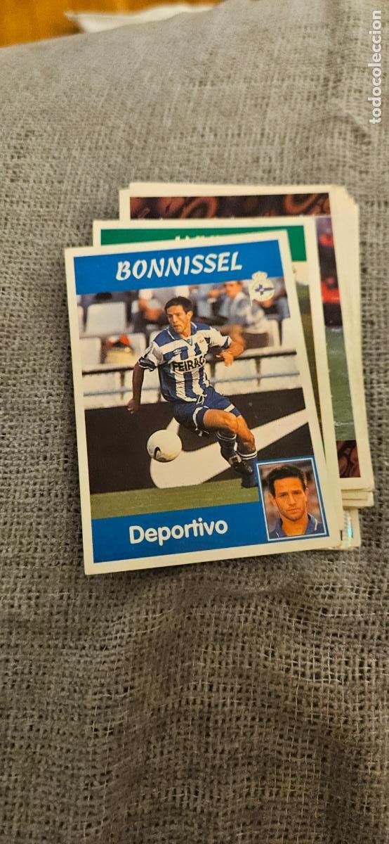 Cromos de F&uacute;tbol: bonnisel 38 deportivo de la coru&ntilde;a panini 1997 1998 97 98 pop up dificil trading card