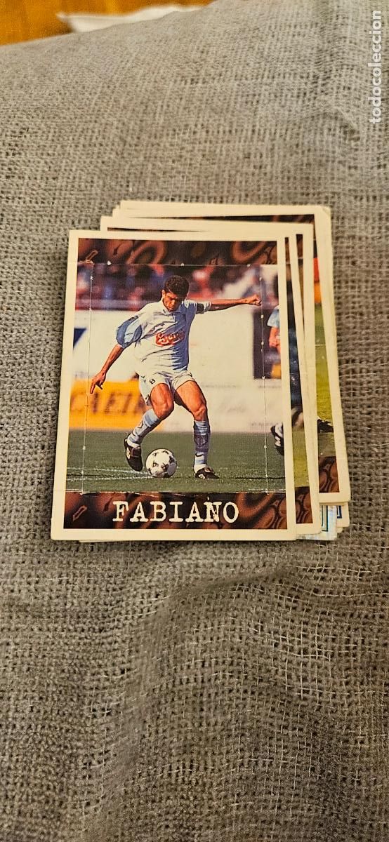 Cromos de F&uacute;tbol: fabiano compostela panini 1997 1998 97 98 pop up dificil trading card