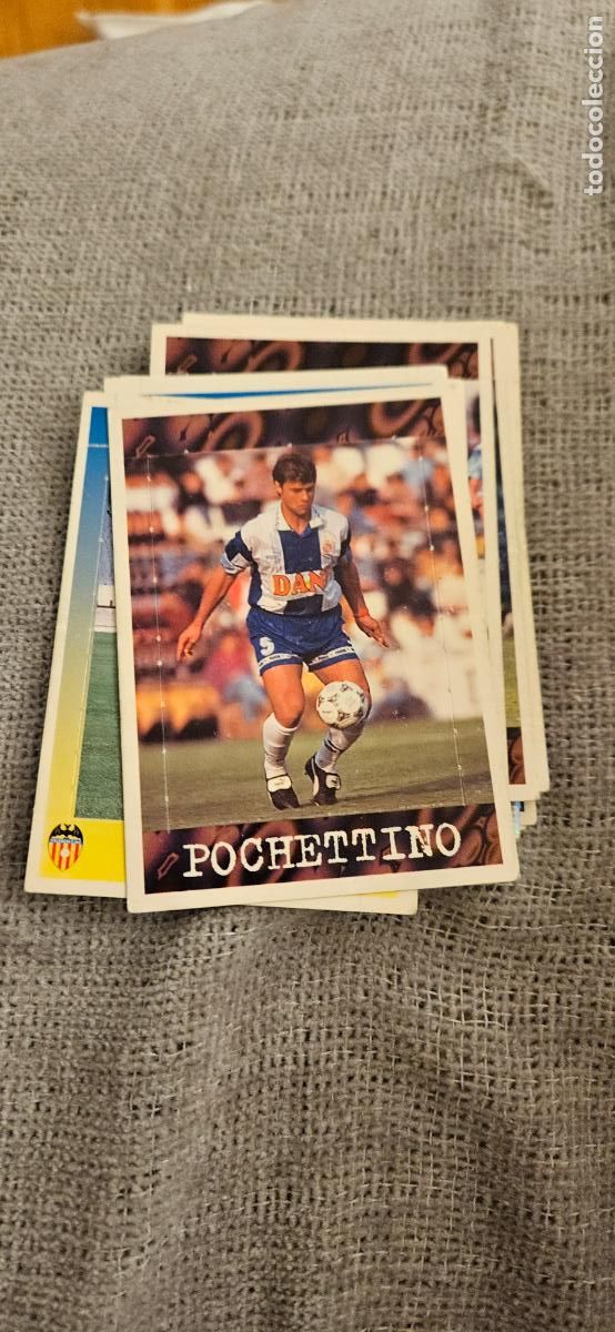 Cromos de F&uacute;tbol: pochettino espa&ntilde;ol panini 1997 1998 97 98 pop up dificil trading card